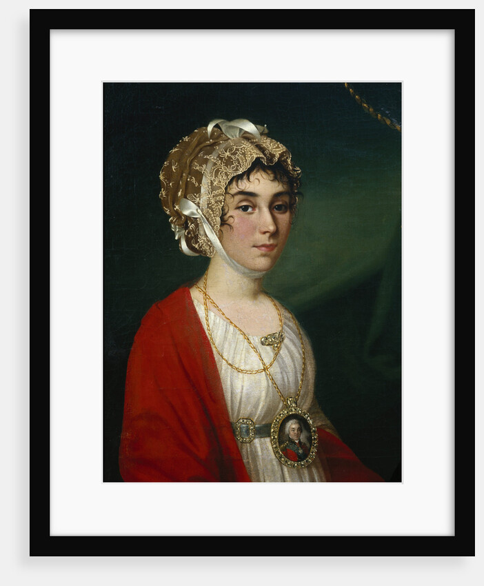 Portrait of the Actress and Singer, Countess Praskovya Sheremetyeva (Zhemchugova), 1802 by Nikolai Ivanovich Argunov