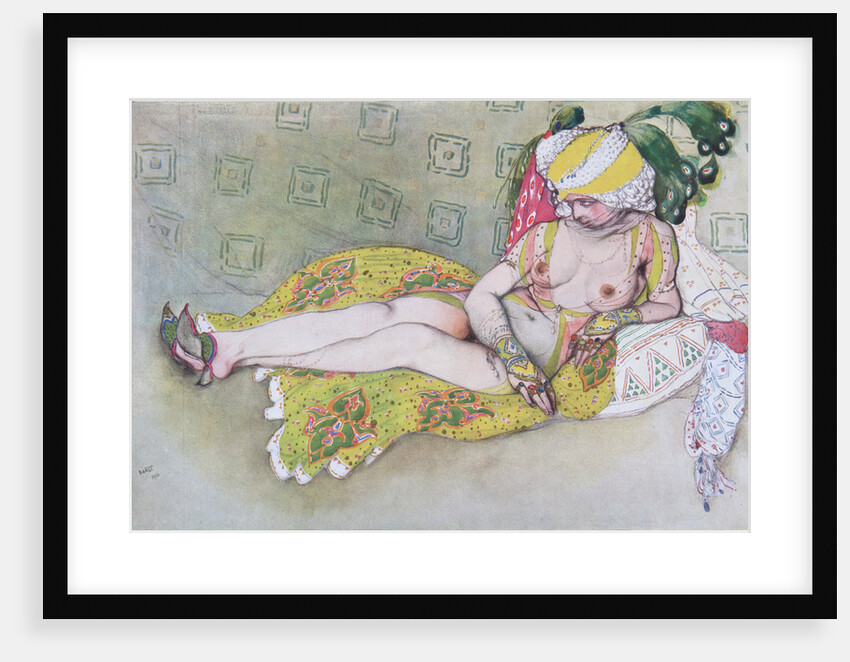 The Yellow Sultans Wife, 1916 by Léon Bakst