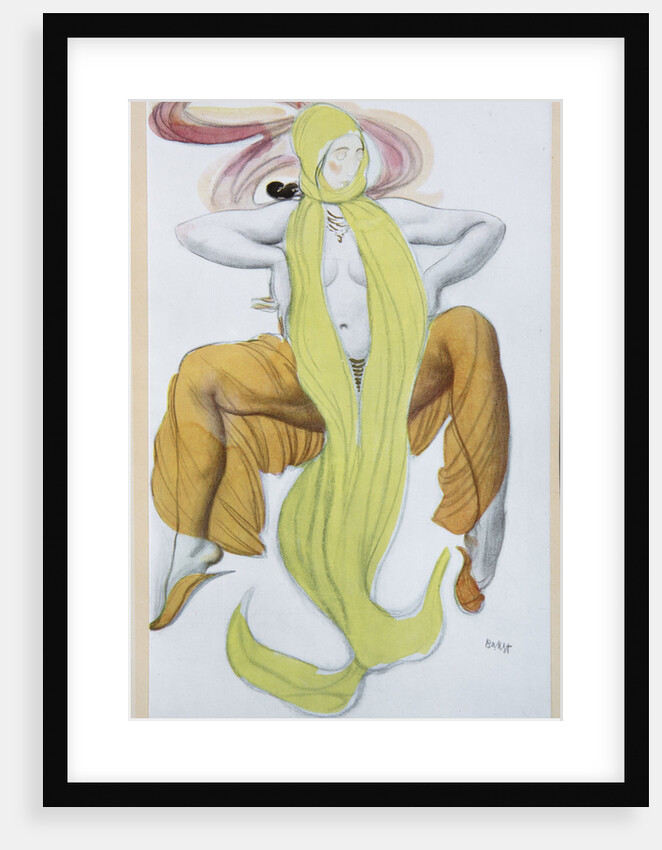 Costume design for the Ballet La Légende de Joseph by R. Strauss, 1914 by Léon Bakst