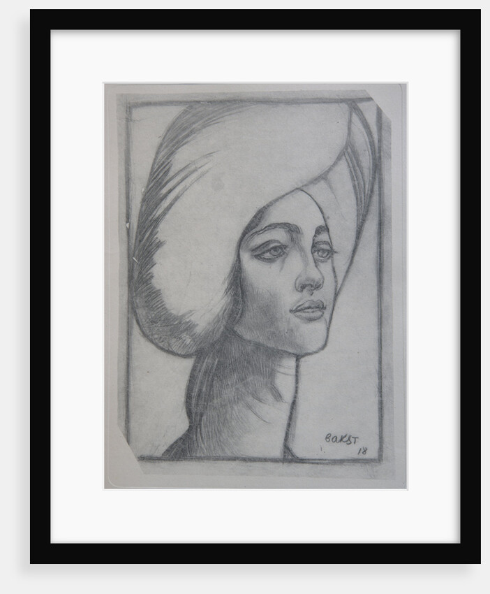 Portrait of madame T., 1918 by Léon Bakst