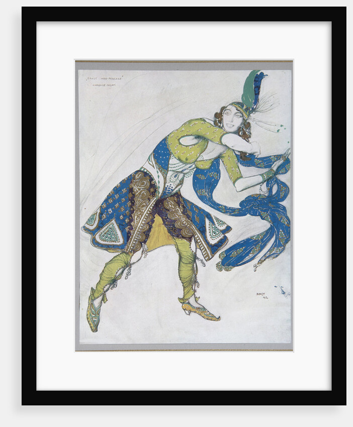 Indian Dance (La Marquise de Casati), 1912 by Léon Bakst