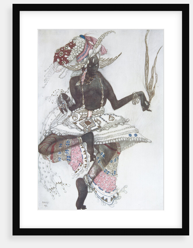 Costume design for the Ballet Blue God by R. Hahn, 1912 by Léon Bakst