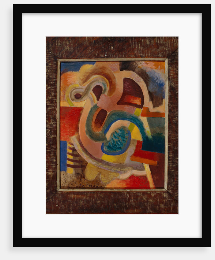 Abstract Composition No 8, 1913 by Vladimir Davidovich Baranov-Rossiné