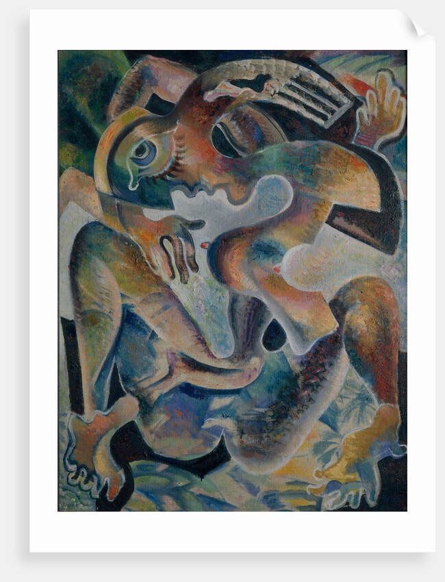 Nude in a Abstraction, 1926 by Vladimir Davidovich Baranov-Rossiné