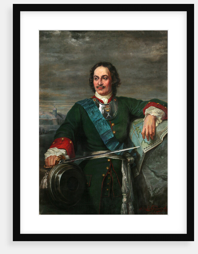 Peter the Great (After Hippolyte Delaroche), 1914 by Henryka Bezler-Ciszewska
