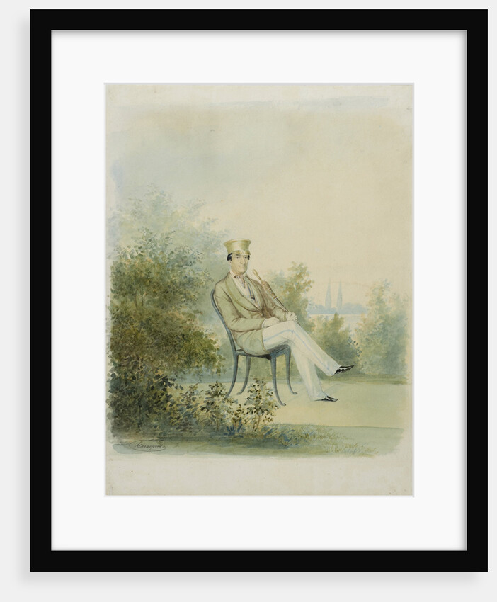 Portrait of Grigory Stepanovich Tarnovsky, End 1840s by Dmitry Ivanovich Bezperchy