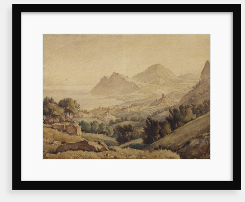 Ancient town by Konstantin Fyodorovich Bogayevsky