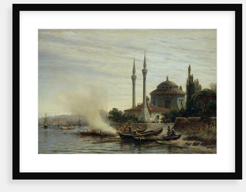 Golden Horn. Constantinople, 1864 by Alexei Petrovich Bogolyubov
