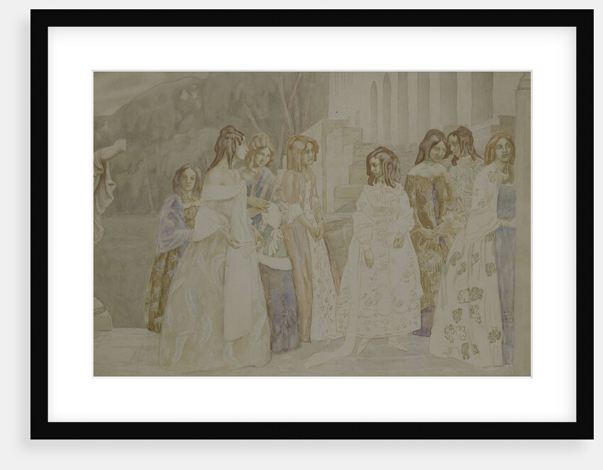 Requiem, 1905 by Viktor Elpidiforovich Borisov-Musatov