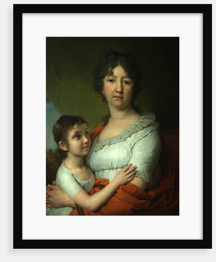 Portrait of A.E. Labzina and her foster-daughter S.A. Mudrova, 1803 by Vladimir Lukich Borovikovsky