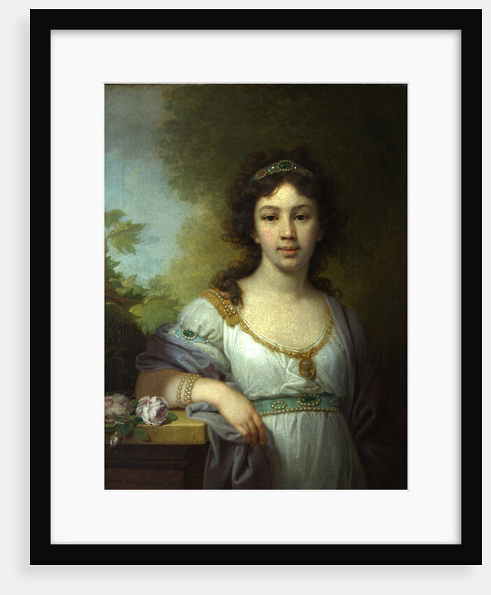 Portrait of Varvara Shidlovskaya, 1798 by Vladimir Lukich Borovikovsky