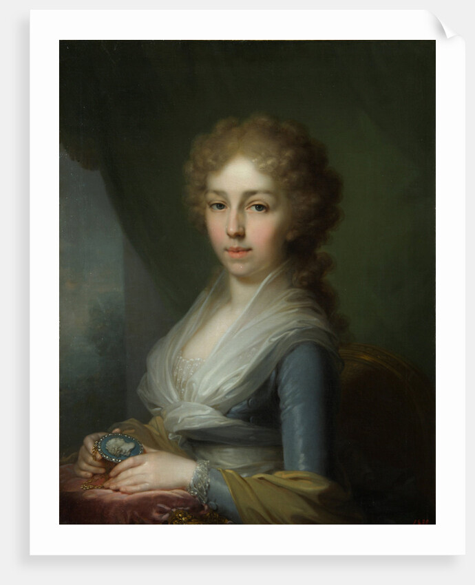 Portrait of Grand Duchess Elizabeth Alexeievna, 1795 by Vladimir Lukich Borovikovsky