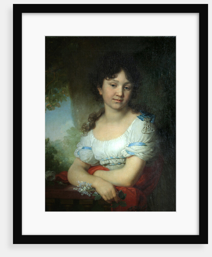 Portrait of Countess Maria Alexeyevna Orlova-Denisova, 1801 by Vladimir Lukich Borovikovsky