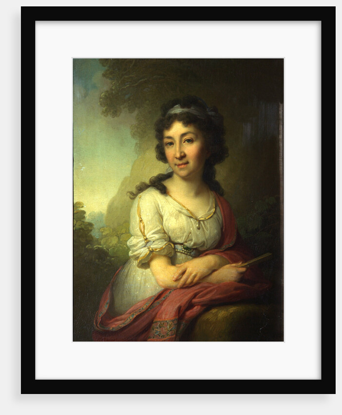 Portrait of Yekaterina Vasilyevna Torsukova, 1795 by Vladimir Lukich Borovikovsky
