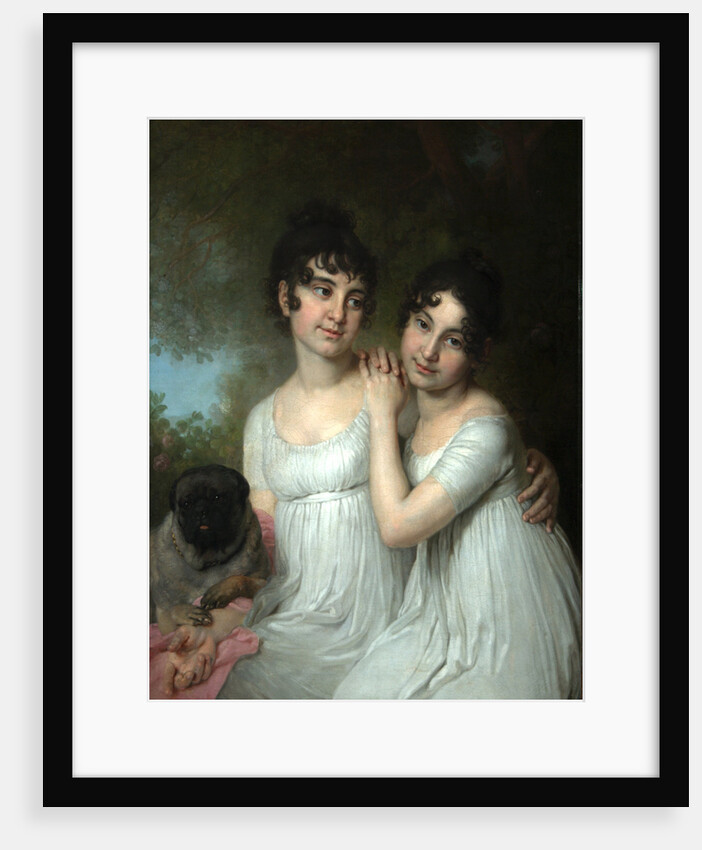 Portrait of Countesses E.A. and A.A. Kurakin, 1802 by Vladimir Lukich Borovikovsky