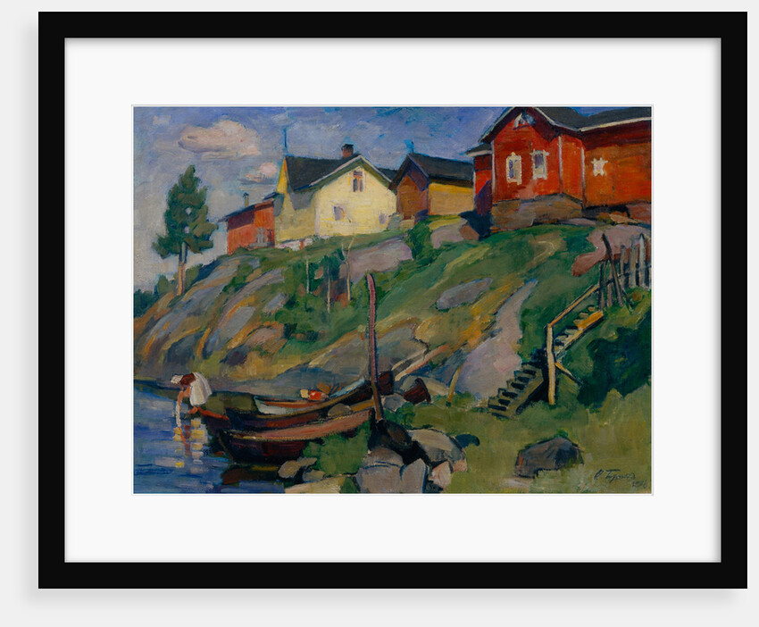 A country village in Finland, 1915 by Osip Emmanuilovich Braz