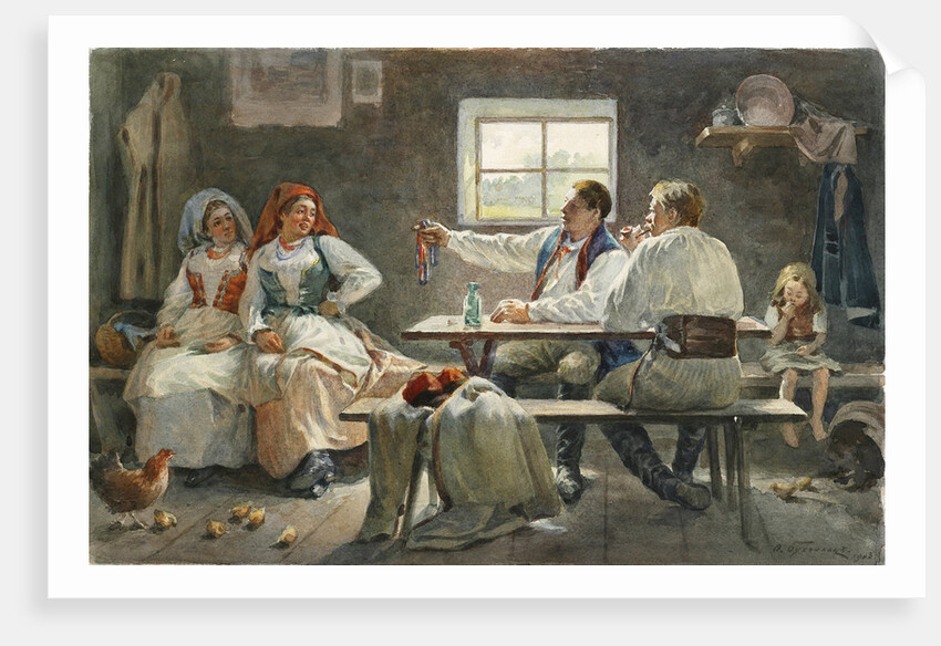 The Seducer, 1903 by Fyodor Fyodorovich Buchholz