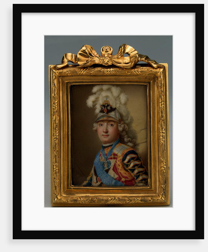 Portrait of the politician and military leader, favorite of Empress Catherine II count Grigory Orlov by Andrey Ivanovich Chyorny