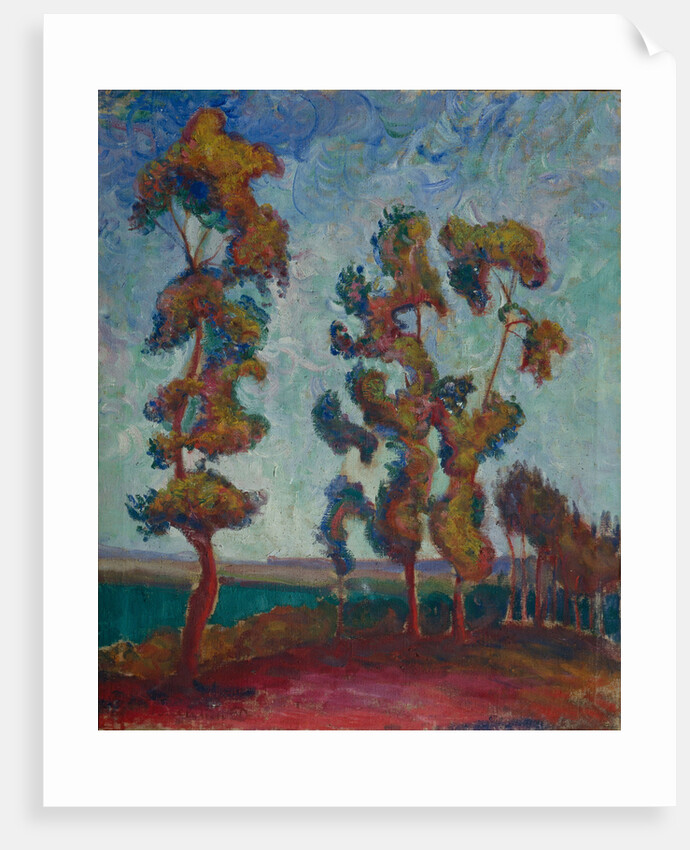 The Young Oaks, 1915 by Vasily Ivanovich Denisov