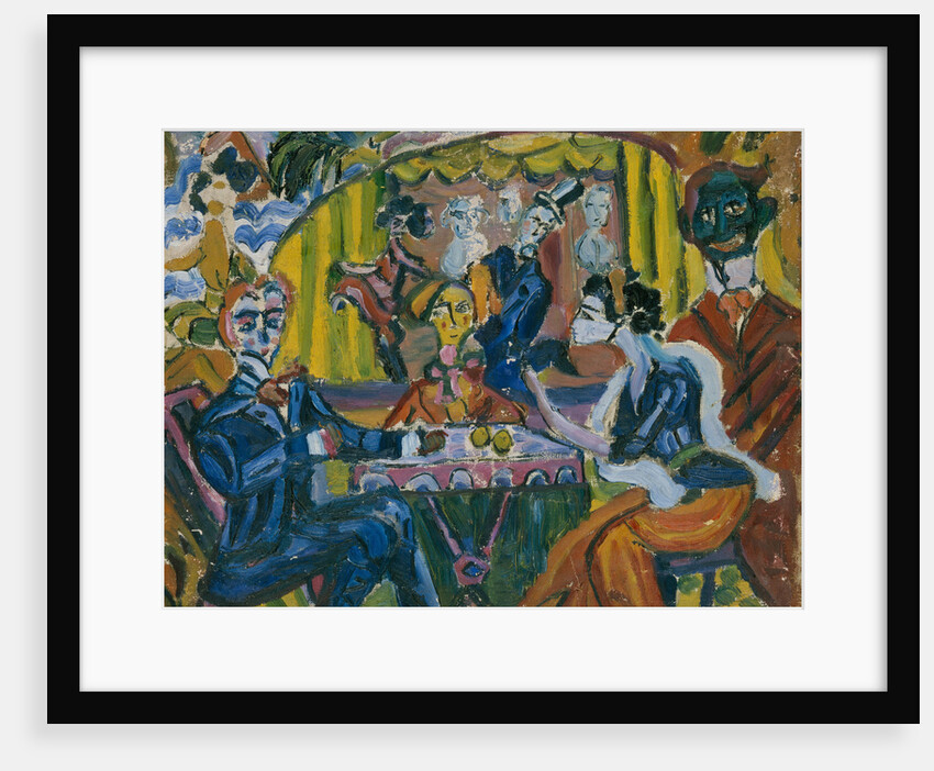 The Stray Dog Cabaret in Saint Petersburg, 1910s by Vladimir Vladimirovich Dmitriyev