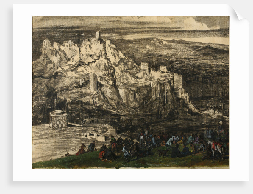 View of Tiflis, 1840s by Grigori Grigorievich Gagarin