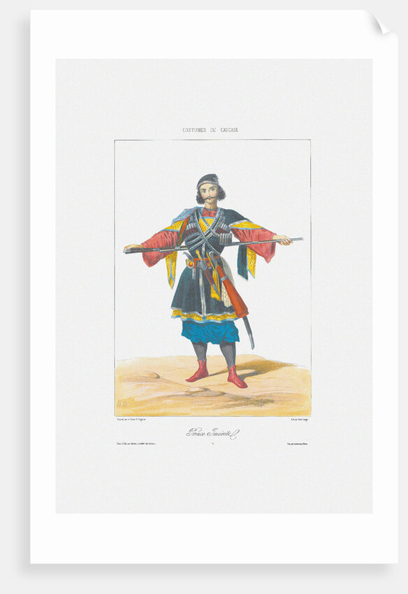 Prince of Imereti by Grigori Grigorievich Gagarin
