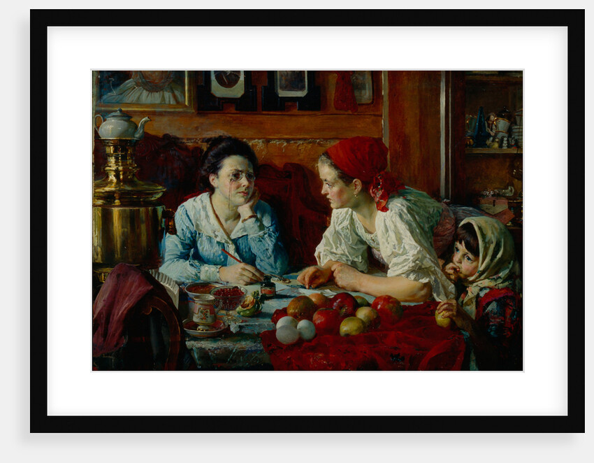 A Letter to Petersburg, 1902 by Vasili Andreyevich Golynsky