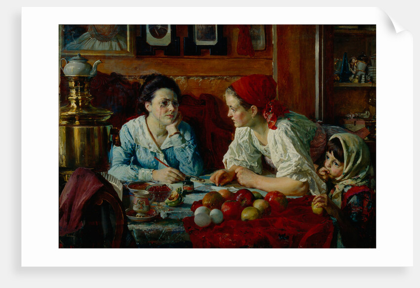 A Letter to Petersburg, 1902 by Vasili Andreyevich Golynsky