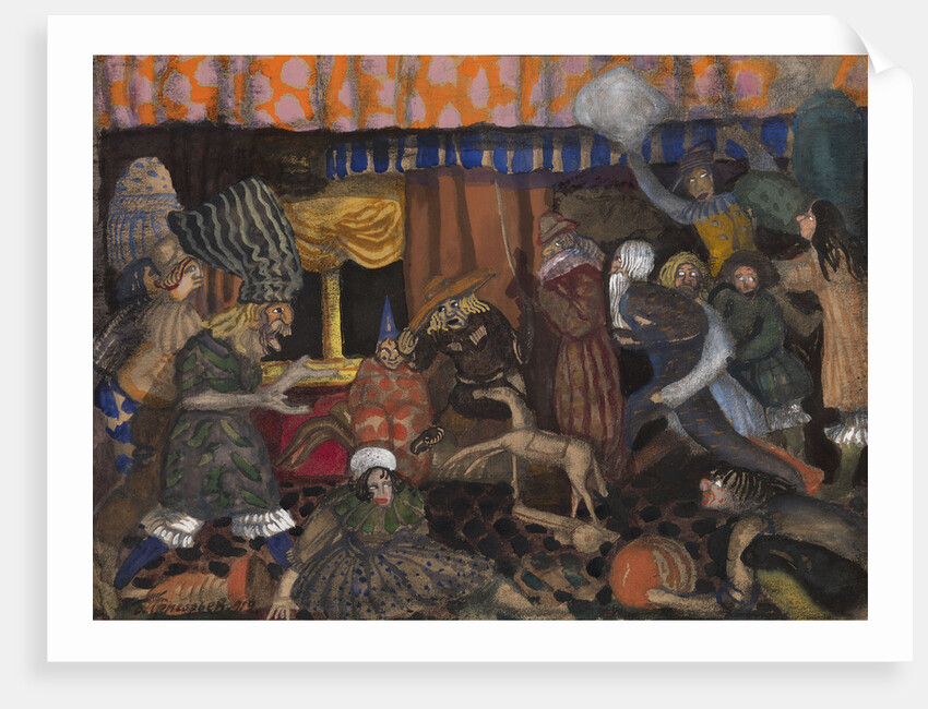Childrens Masquerade, 1912 by Boris Dmitryevich Grigoriev