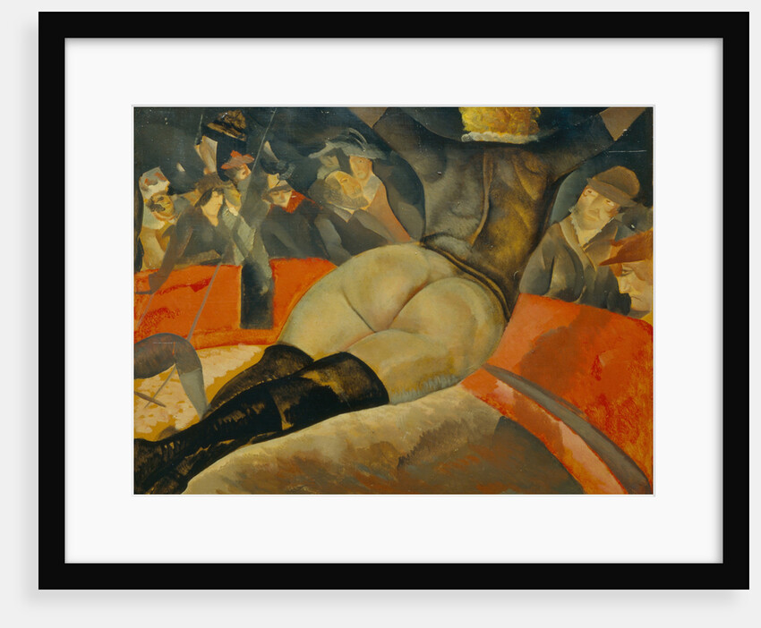 In the circus, c. 1908 by Boris Dmitryevich Grigoriev