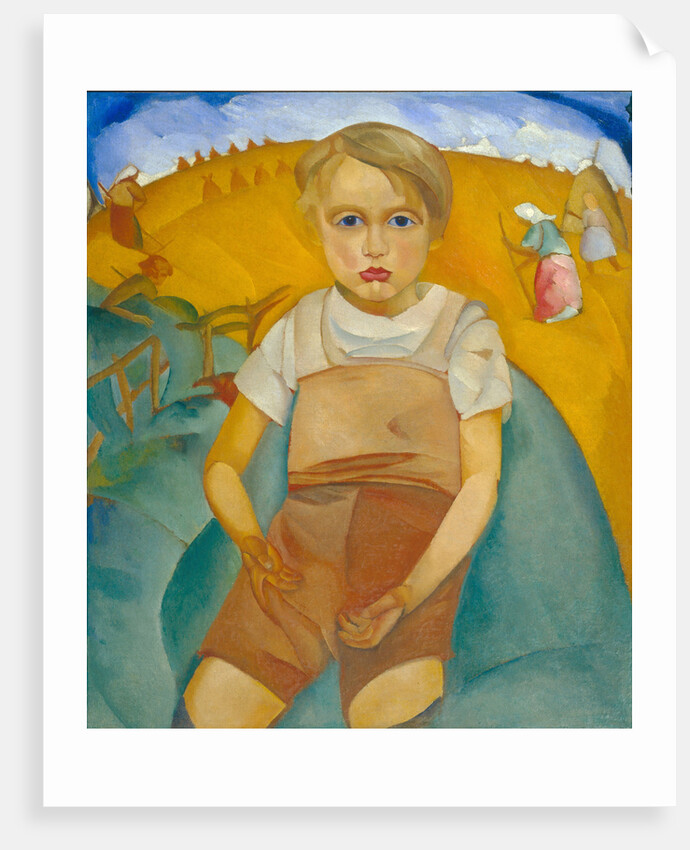 The worldling (Portrait of the son), 1920 by Boris Dmitryevich Grigoriev