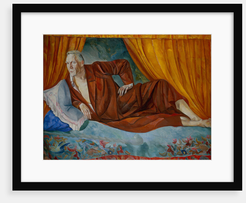 Portrait of the singer Fyodor I. Shalyapin, 1918 by Boris Dmitryevich Grigoriev