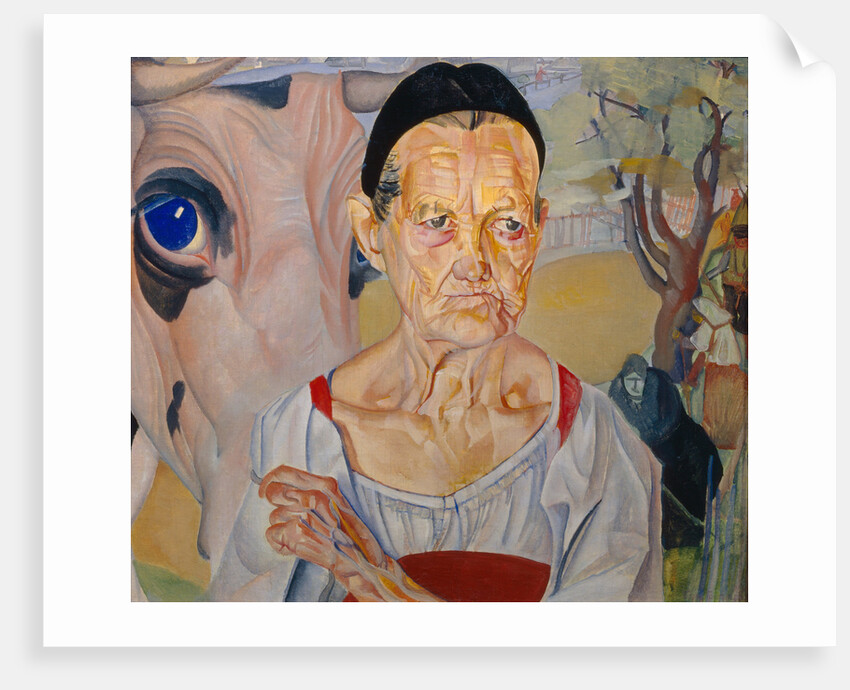Dairywoman by Boris Dmitryevich Grigoriev