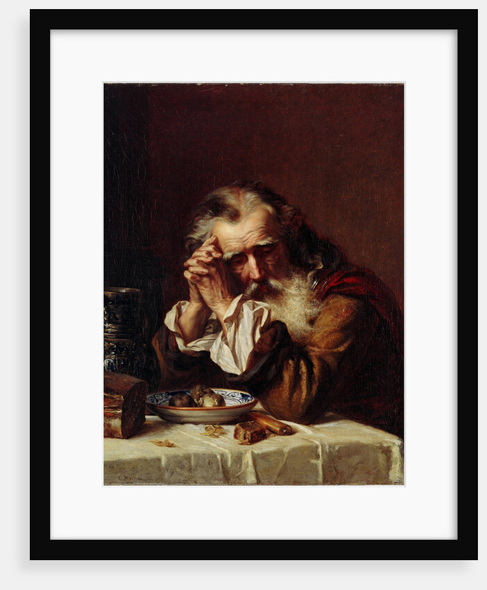 Old Man?s Head, 1872 by Karl Fyodorovich Gun