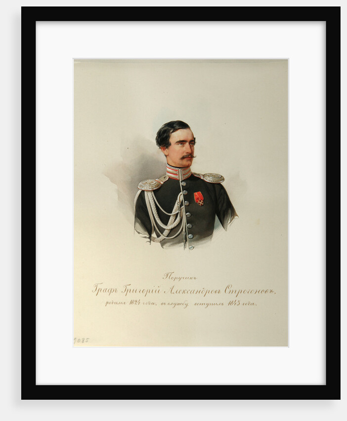 Portrait of Count Grigori Alexandrovich Stroganov by Vladimir Ivanovich Hau