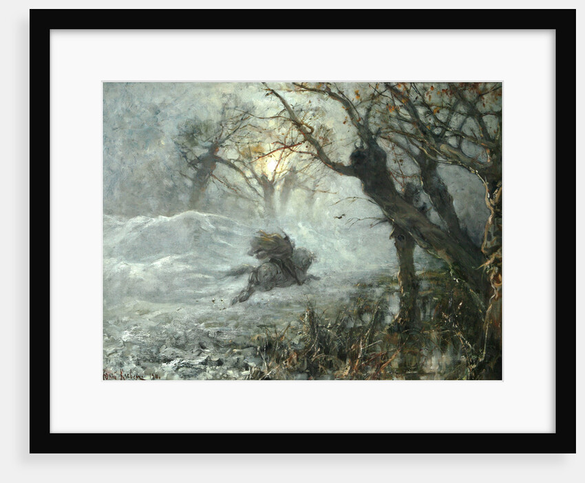 The King of the woods, ca 1887 by Juli Julievich von Klever