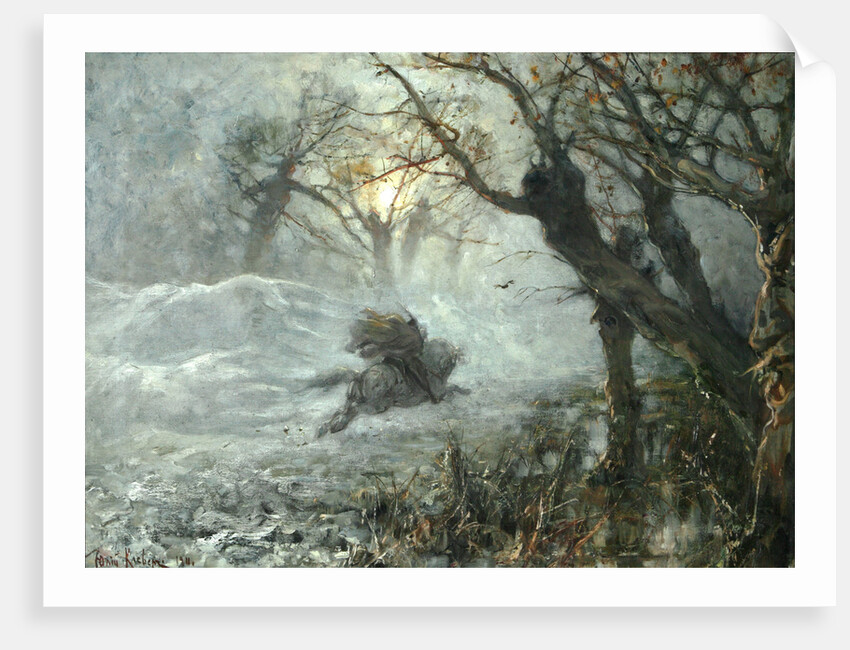 The King of the woods, ca 1887 by Juli Julievich von Klever