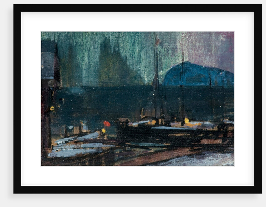 The northern lights in Norway, 1902 by Konstantin Alexeyevich Korovin