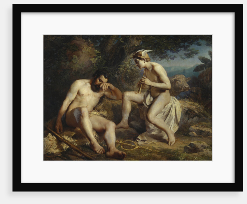 Mercury Lulling Argus to Sleep, 1864 by Nikolai Andreyevich Koshelev