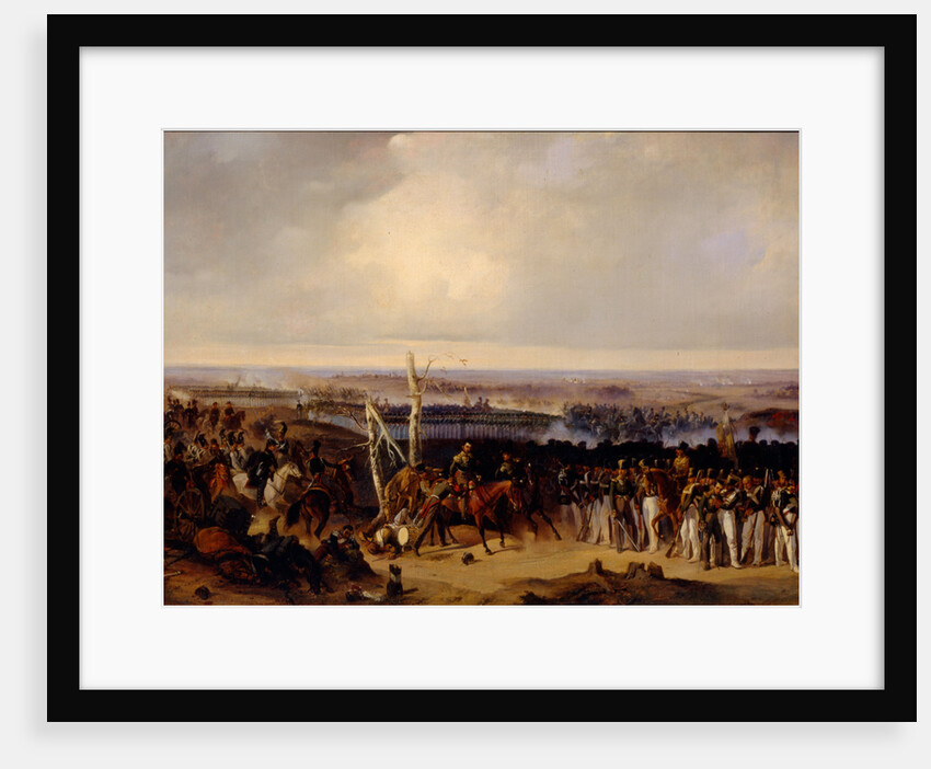 The Izmailovsky Regiment on the Battle of Borodino 1812, 1840s by Alexander von Kotzebue