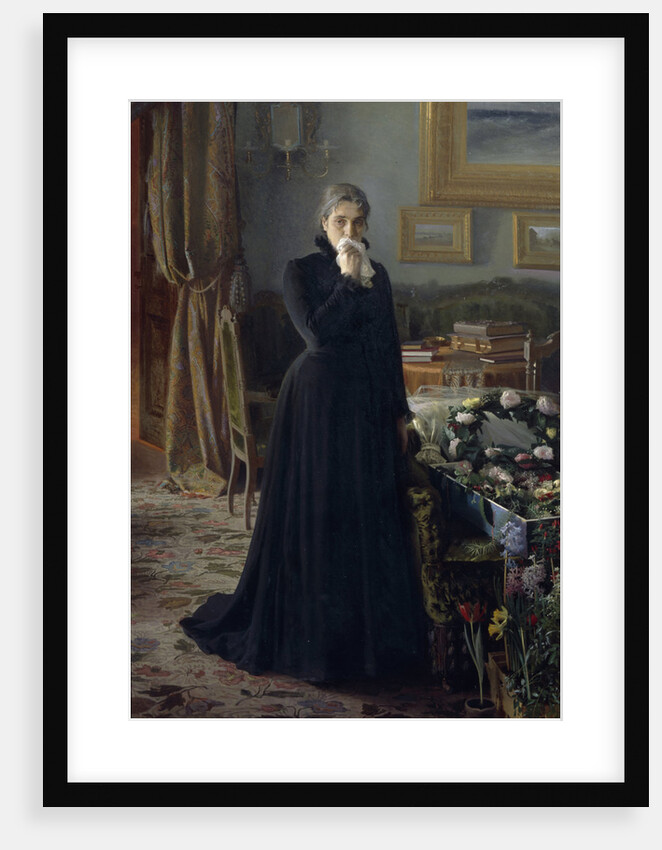 Inconsolable grief, 1884 by Ivan Nikolayevich Kramskoi