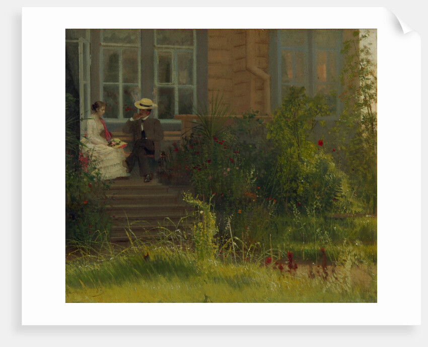 Artists Dacha at Siverskaya, 1883 by Ivan Nikolayevich Kramskoi