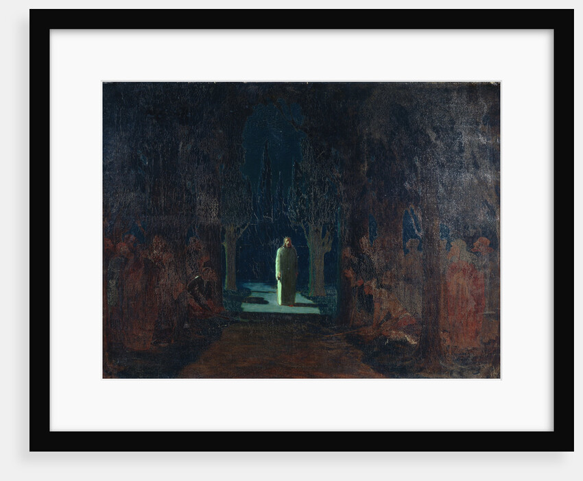 Christ at the Garden of Gethsemane by Arkhip Ivanovich Kuindzhi