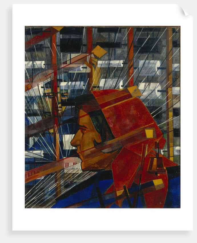 The Weaver, Early 1930s by Vasili Vasilyevich Kuptsov