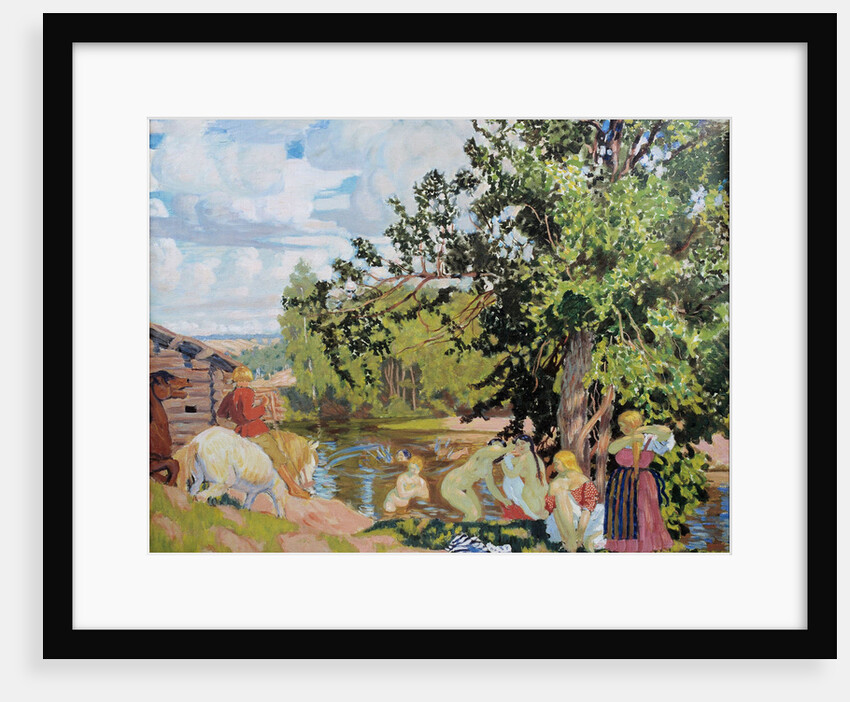 The Bath, 1910 by Boris Michaylovich Kustodiev