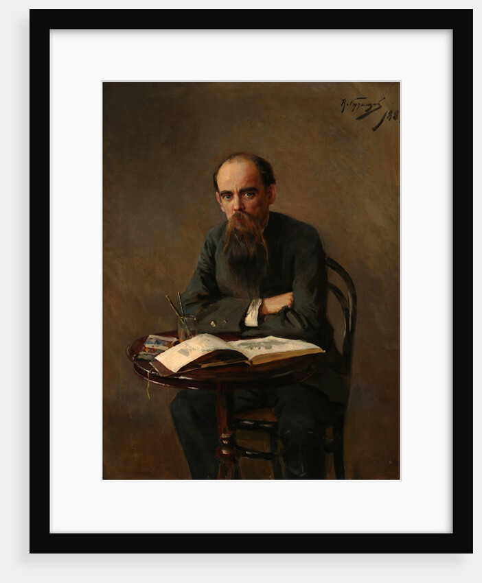 Portrait of the Painter Yefim Yefimovich Volkov, 1885 by Nikolai Dmitrievich Kuznetsov