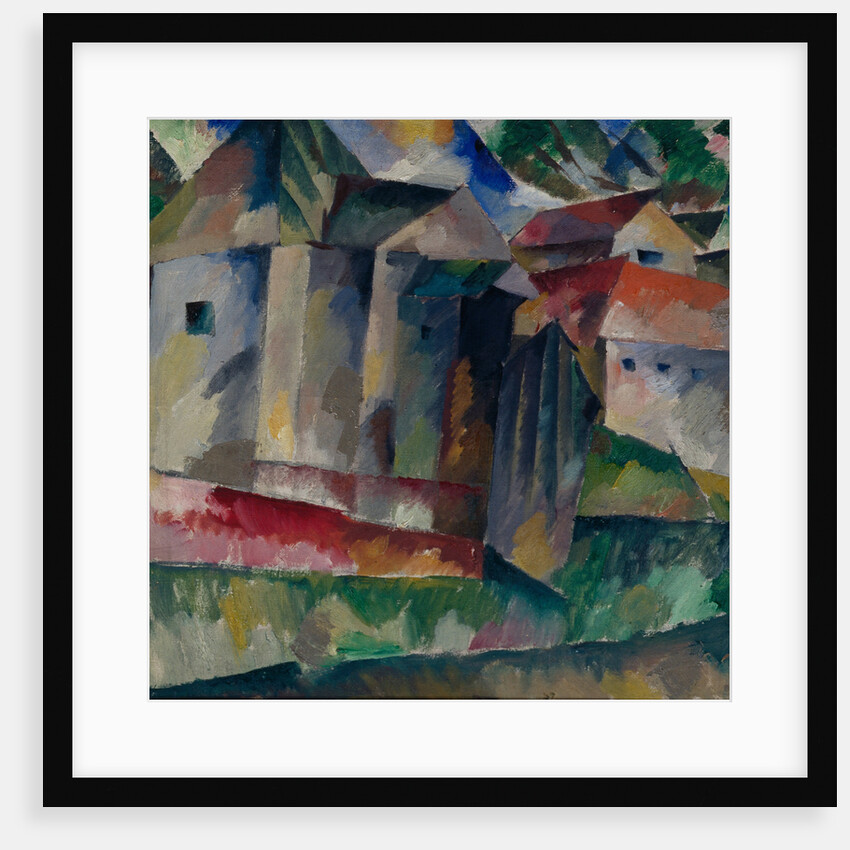 Houses by Aristarkh Vasilyevich Lentulov