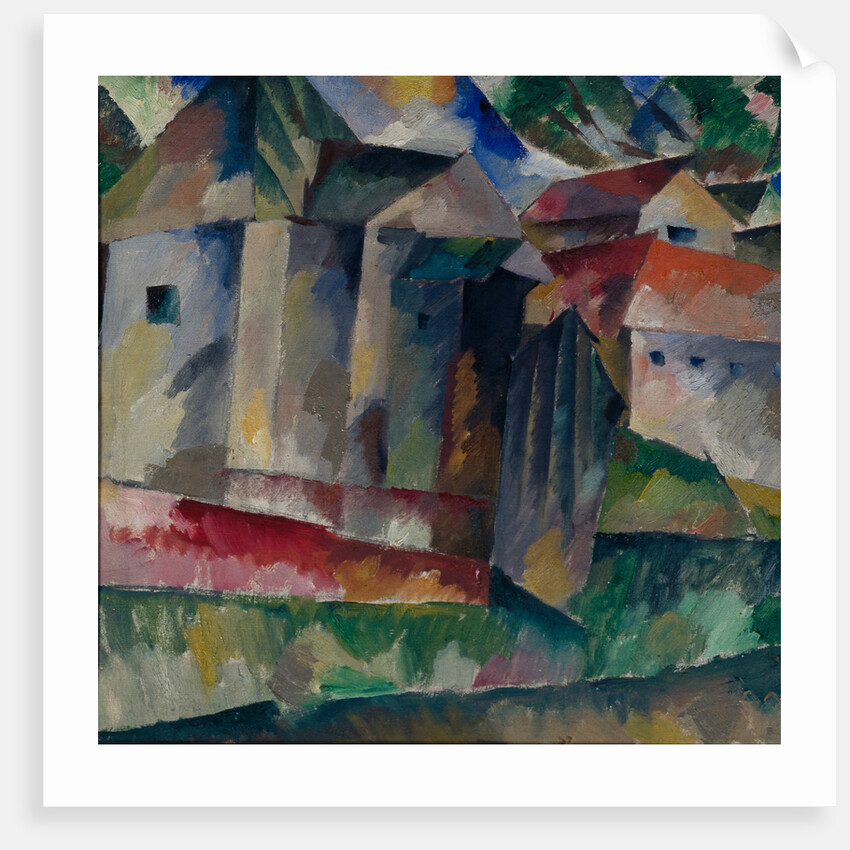 Houses by Aristarkh Vasilyevich Lentulov