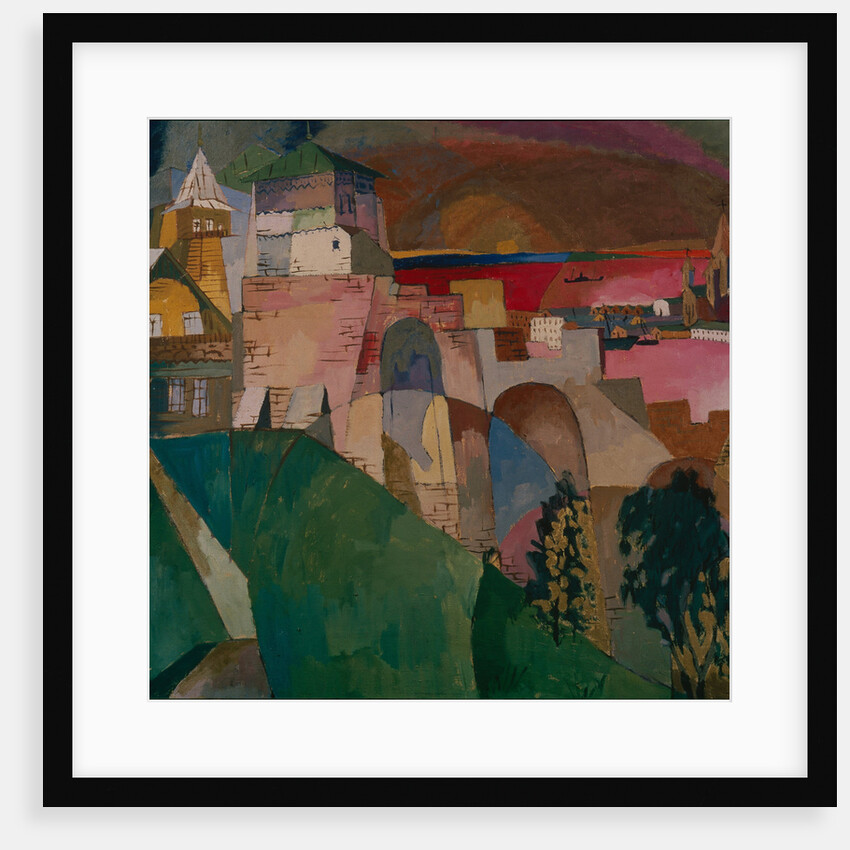 Nizhny Novgorod, 1915 by Aristarkh Vasilyevich Lentulov