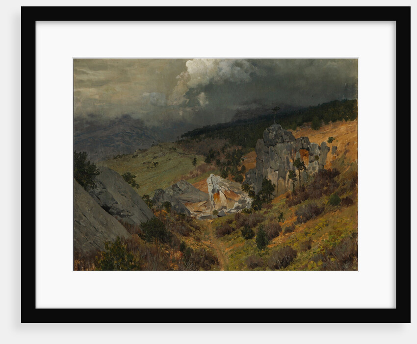In the Crimean mountains, 1886 by Isaak Ilyich Levitan